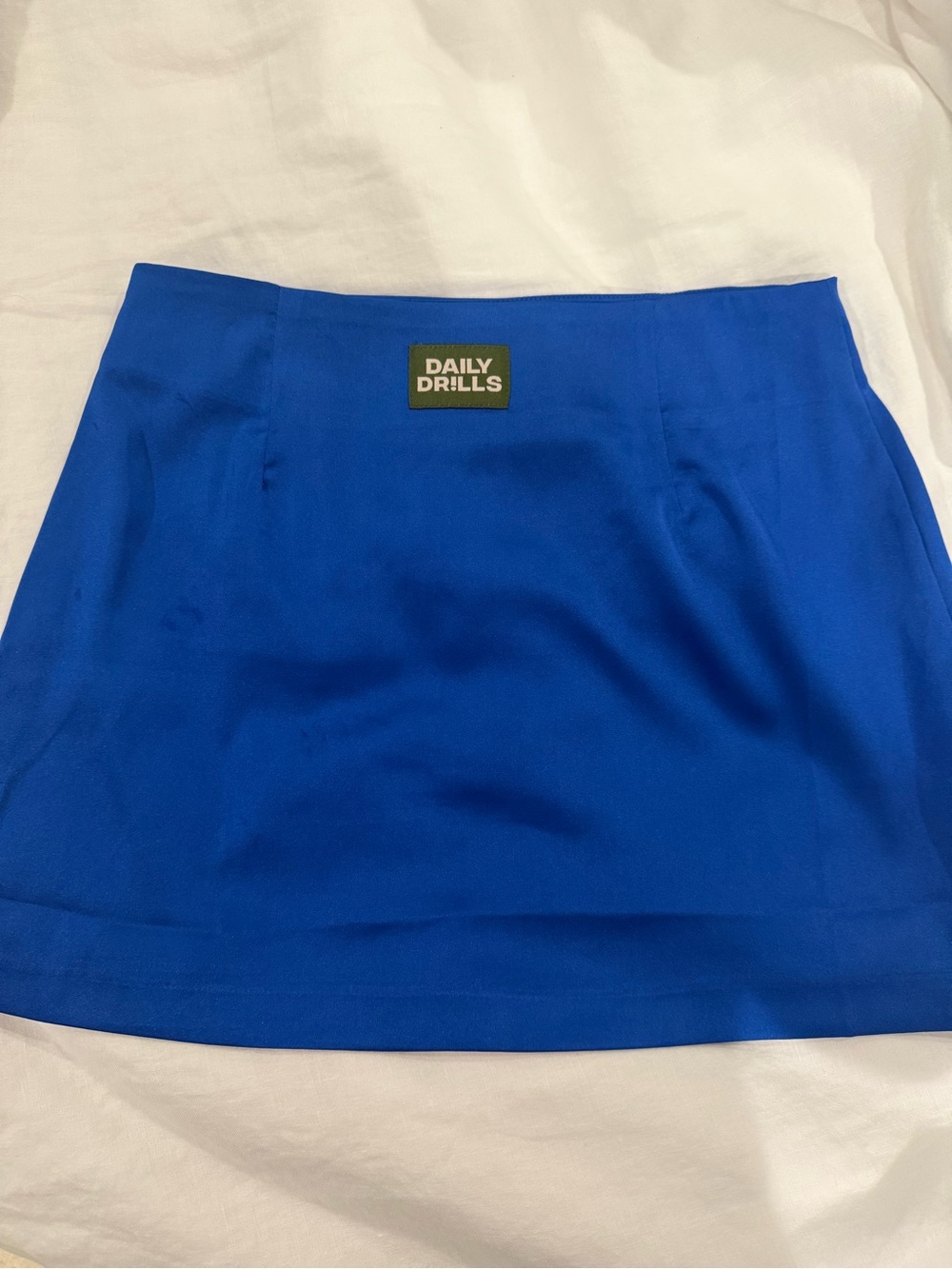 Daily Drills Electric Blue Women's Mini Skirt